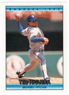 Ted Higuera - Milwaukee Brewers (MLB Baseball Card) 1992 Donruss # 294 Mint