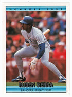 Ruben Sierra - Texas Rangers (MLB Baseball Card) 1992 Donruss # 298 Mint