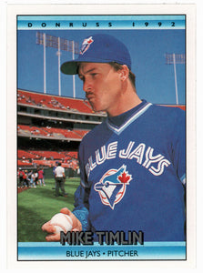 Mike Timlin - Toronto Blue Jays (MLB Baseball Card) 1992 Donruss # 301 Mint