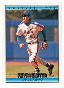 Kevin Elster - New York Mets (MLB Baseball Card) 1992 Donruss