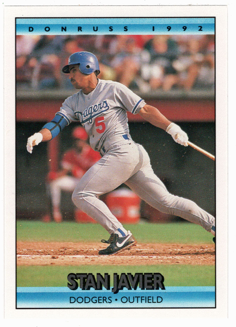 Stan Javier - Los Angeles Dodgers (MLB Baseball Card) 1992 Donruss # 322 Mint