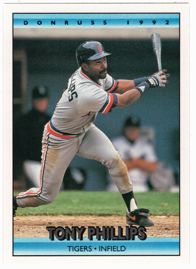 Tony Phillips - Detroit Tigers (MLB Baseball Card) 1992 Donruss # 328 Mint