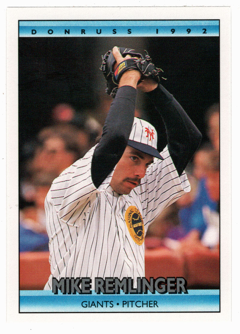 Mike Remlinger - San Francisco Giants (MLB Baseball Card) 1992 Donruss # 336 Mint