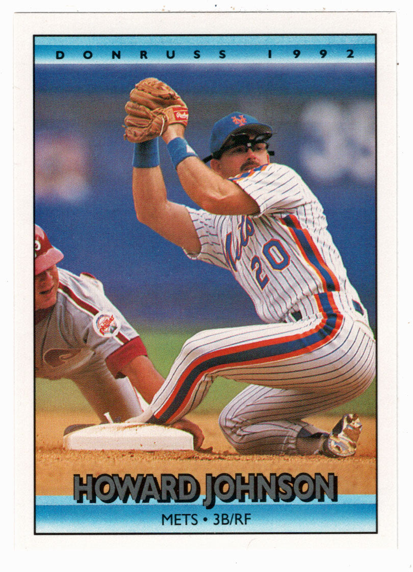 Howard Johnson - New York Mets (MLB Baseball Card) 1992 Donruss # 341 Mint
