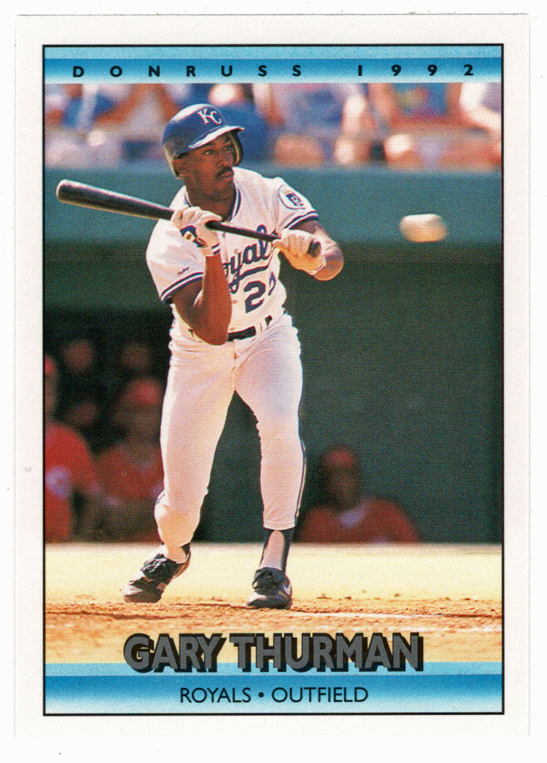 Gary Thurman - Kansas City Royals (MLB Baseball Card) 1992 Donruss # 346 Mint
