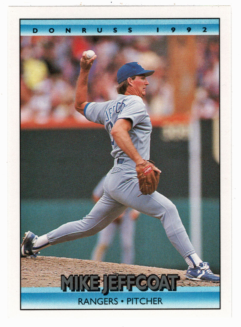 Mike Jeffcoat - Texas Rangers (MLB Baseball Card) 1992 Donruss # 351 Mint