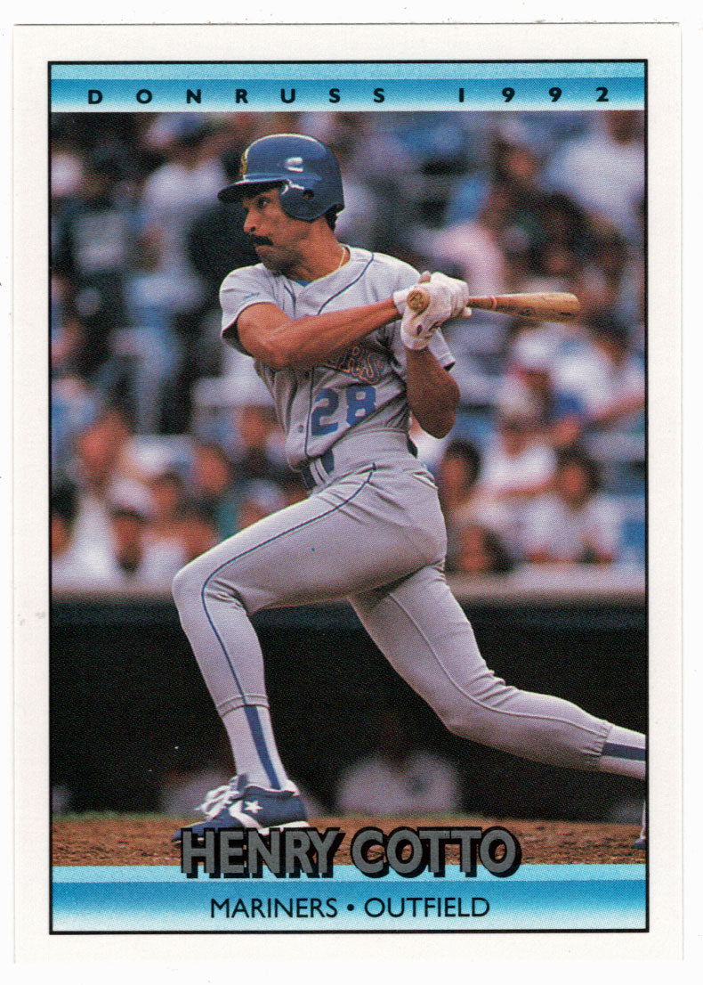 Henry Cotto - Seattle Mariners (MLB Baseball Card) 1992 Donruss # 356 Mint