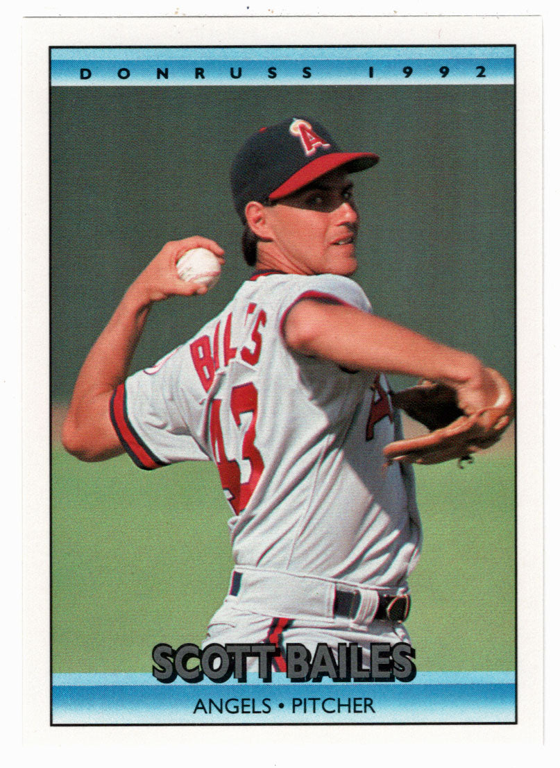 Scott Bailes - California Angels (MLB Baseball Card) 1992 Donruss # 357 Mint