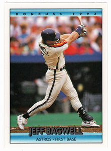 Jeff Bagwell - Houston Astros (MLB Baseball Card) 1992 Donruss # 358 Mint
