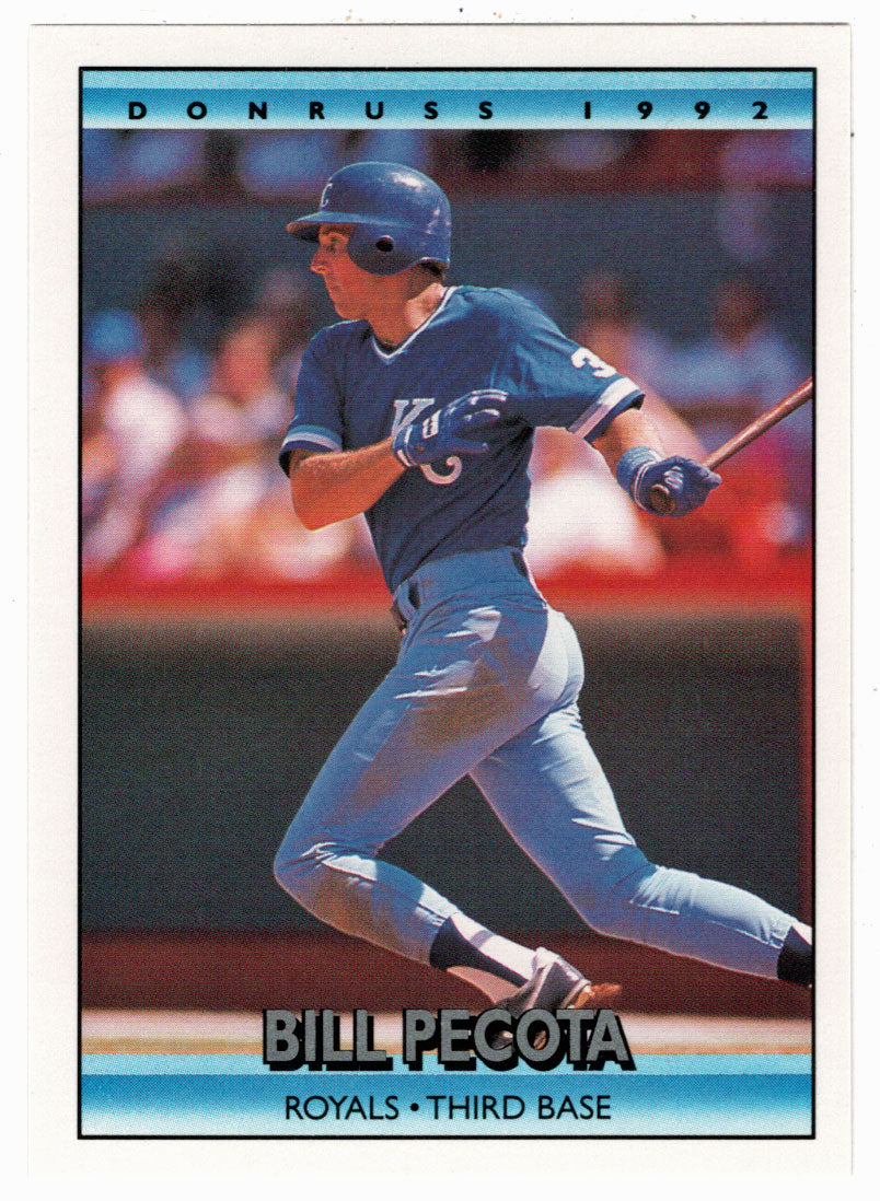 Bill Pecota - Kansas City Royals (MLB Baseball Card) 1992 Donruss # 361 Mint