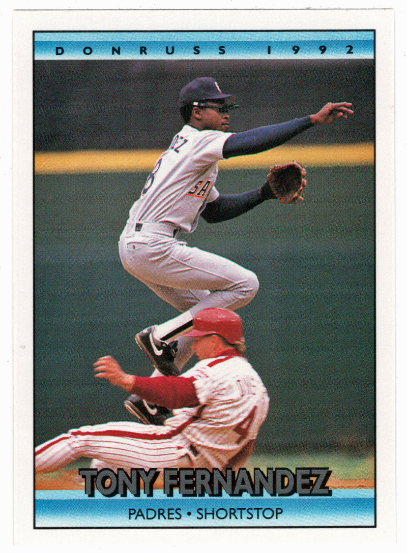 Tony Fernandez - San Diego Padres (MLB Baseball Card) 1992 Donruss # 362 Mint
