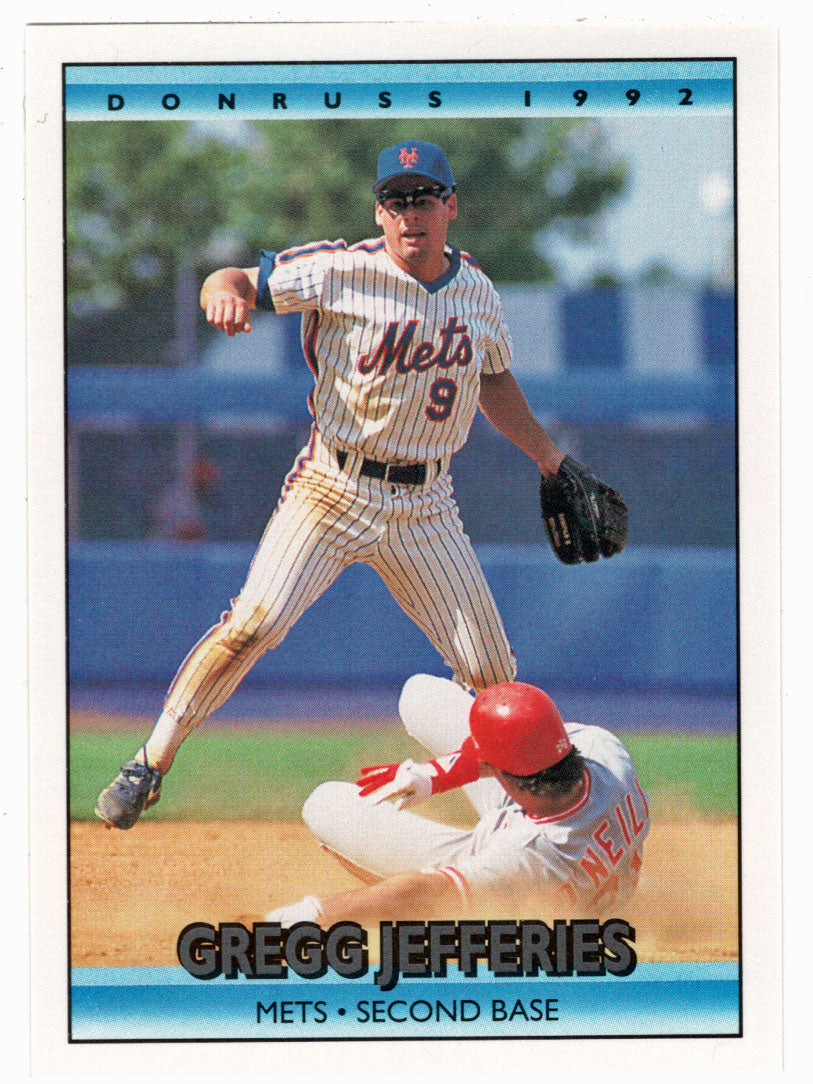 Gregg Jefferies - New York Mets (MLB Baseball Card) 1992 Donruss # 372 Mint