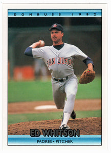 Ed Whitson - San Diego Padres (MLB Baseball Card) 1992 Donruss # 380 Mint