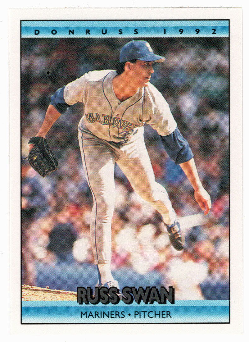 Russ Swan - Seattle Mariners (MLB Baseball Card) 1992 Donruss # 382 Mint