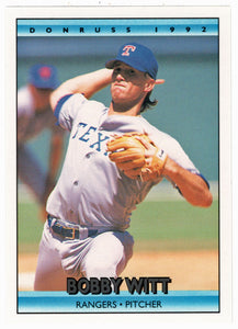 Bobby Witt - Texas Rangers (MLB Baseball Card) 1992 Donruss # 391 Mint