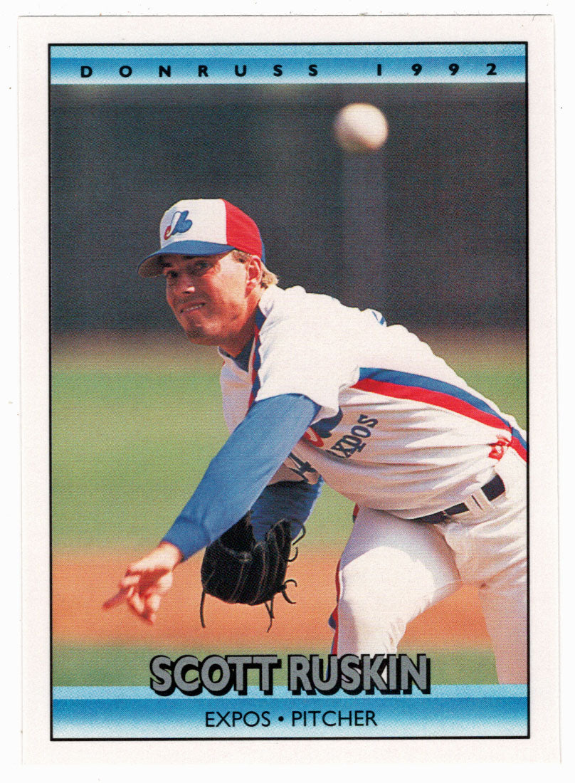 Scott Ruskin - Montreal Expos (MLB Baseball Card) 1992 Donruss # 394 Mint