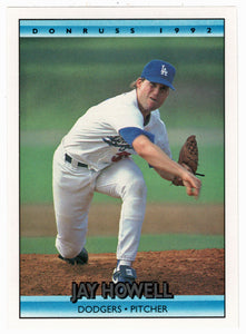 Jay Howell - Los Angeles Dodgers (MLB Baseball Card) 1992 Donruss # 395 Mint