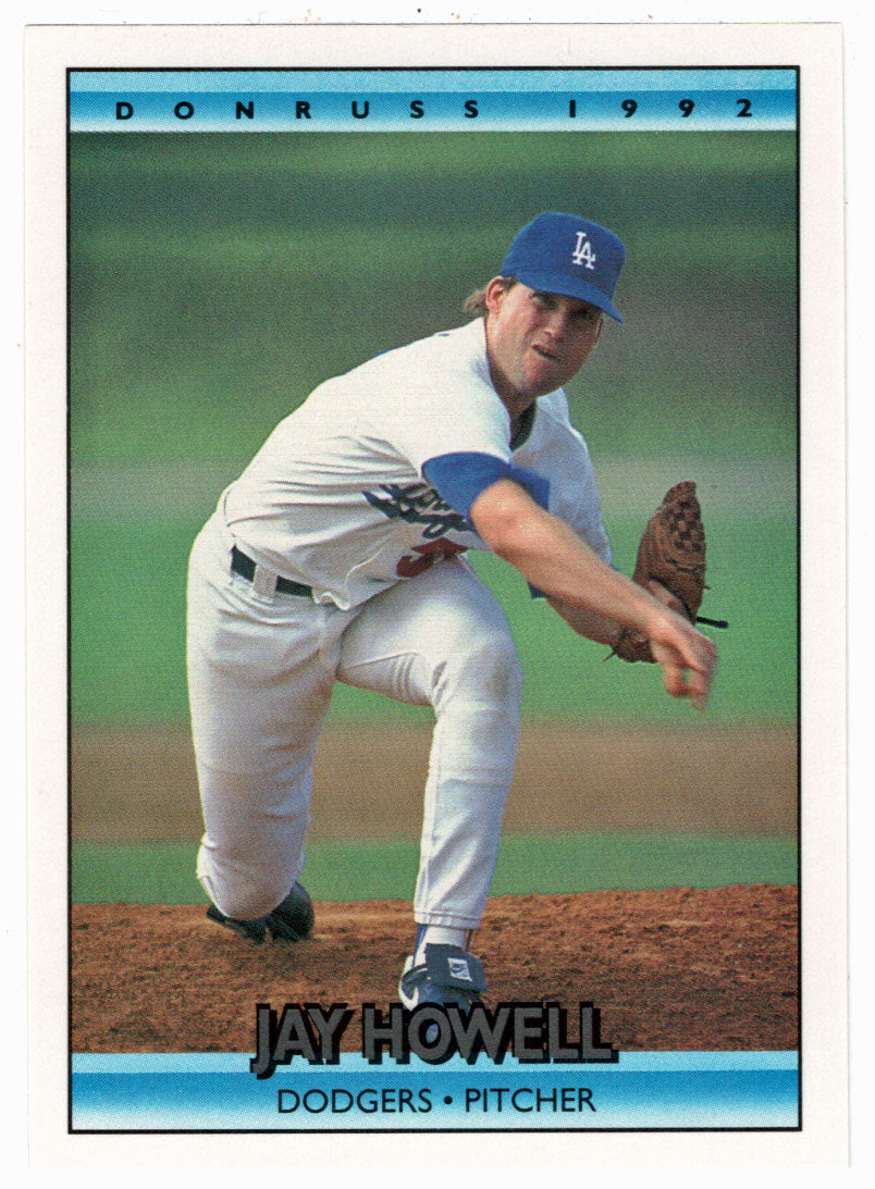Jay Howell - Los Angeles Dodgers (MLB Baseball Card) 1992 Donruss # 395 Mint