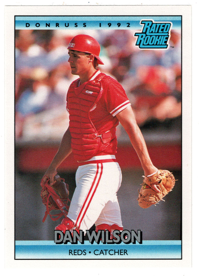 Dan Wilson - Cincinnati Reds - Rated Rookie (MLB Baseball Card) 1992 Donruss # 399 Mint