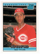 Mo Sanford - Cincinnati Reds - Rated Rookie (MLB Baseball Card) 1992 Donruss # 417 Mint