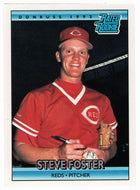 Steve Foster - Cincinnati Reds - Rated Rookie (MLB Baseball Card) 1992 Donruss # 420 Mint