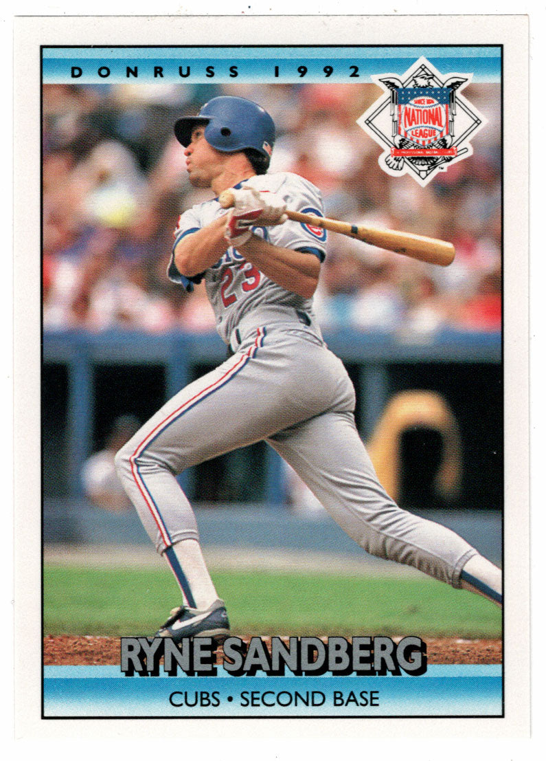 Ryne Sandberg - Chicago Cubs (MLB Baseball Card) 1992 Donruss # 429 Mint