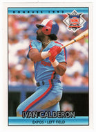 Ivan Calderon - Montreal Expos (MLB Baseball Card) 1992 Donruss # 431 Mint