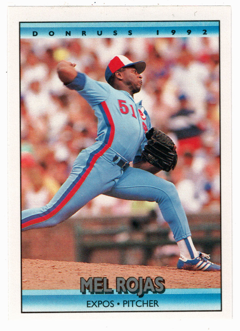 Mel Rojas - Montreal Expos (MLB Baseball Card) 1992 Donruss # 435 Mint