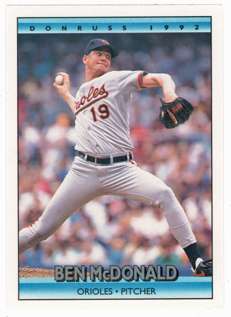 Ben McDonald - Baltimore Orioles (MLB Baseball Card) 1992 Donruss # 436 Mint