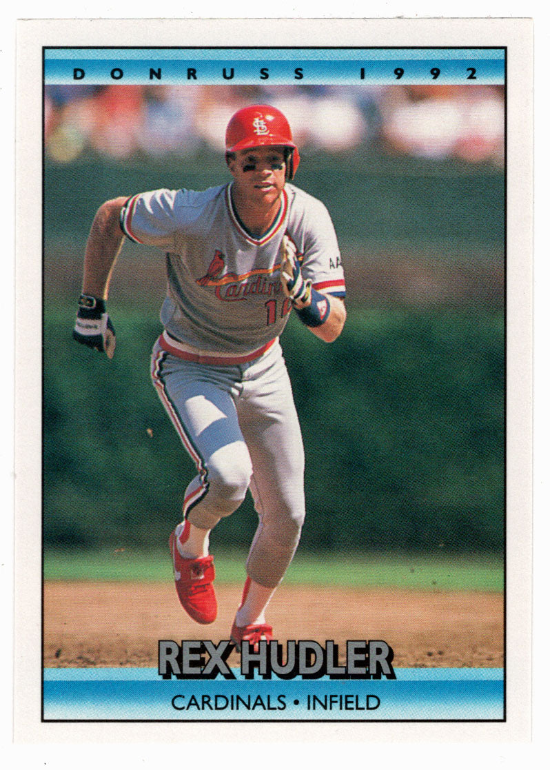 Rex Hudler - St. Louis Cardinals (MLB Baseball Card) 1992 Donruss # 438 Mint