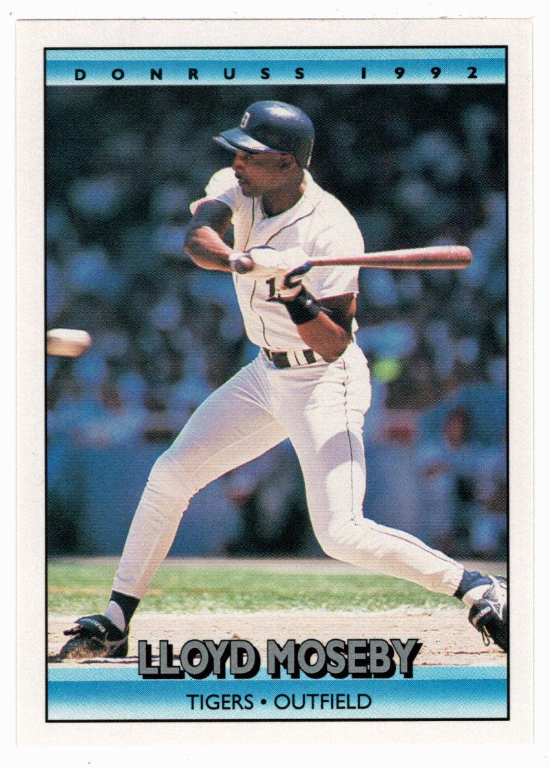 Lloyd Moseby - Detroit Tigers (MLB Baseball Card) 1992 Donruss # 443 Mint