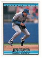 Jeff Huson - Texas Rangers (MLB Baseball Card) 1992 Donruss # 456 Mint