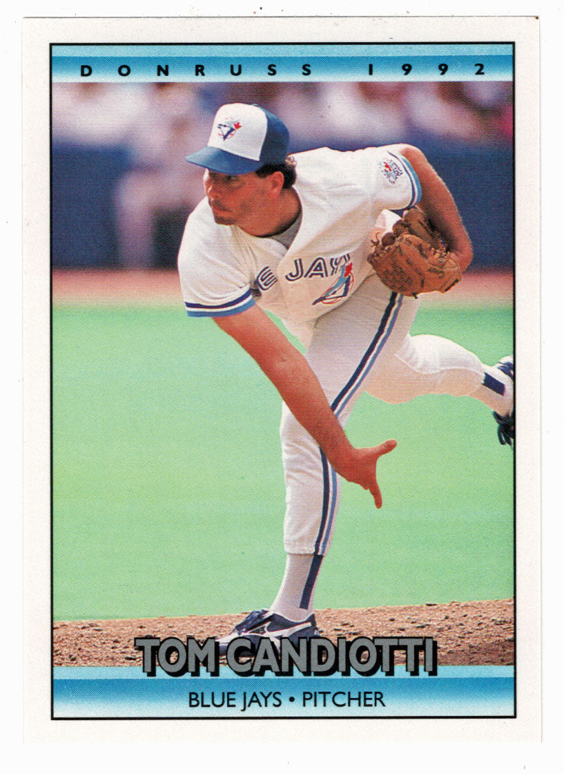 Tom Candiotti - Toronto Blue Jays (MLB Baseball Card) 1992 Donruss # 459 Mint
