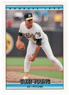 Curt Young - Oakland Athletics (MLB Baseball Card) 1992 Donruss # 469 Mint