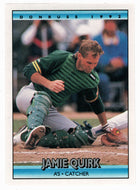 Jamie Quirk - Oakland Athletics (MLB Baseball Card) 1992 Donruss # 472 Mint