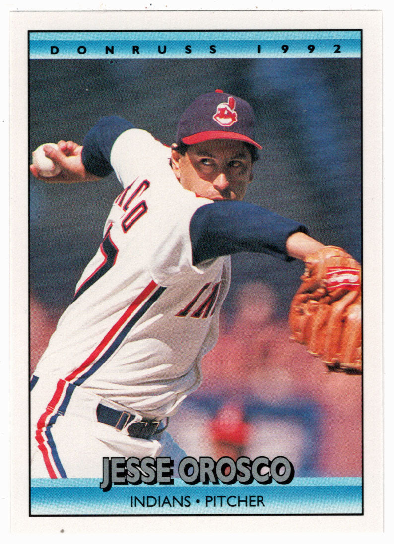 Jesse Orosco - Cleveland Indians (MLB Baseball Card) 1992 Donruss # 473 Mint
