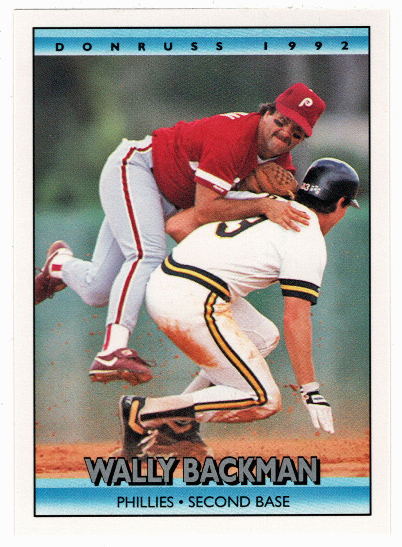 Wally Backman - Philadelphia Phillies (MLB Baseball Card) 1992 Donruss –  PictureYourDreams