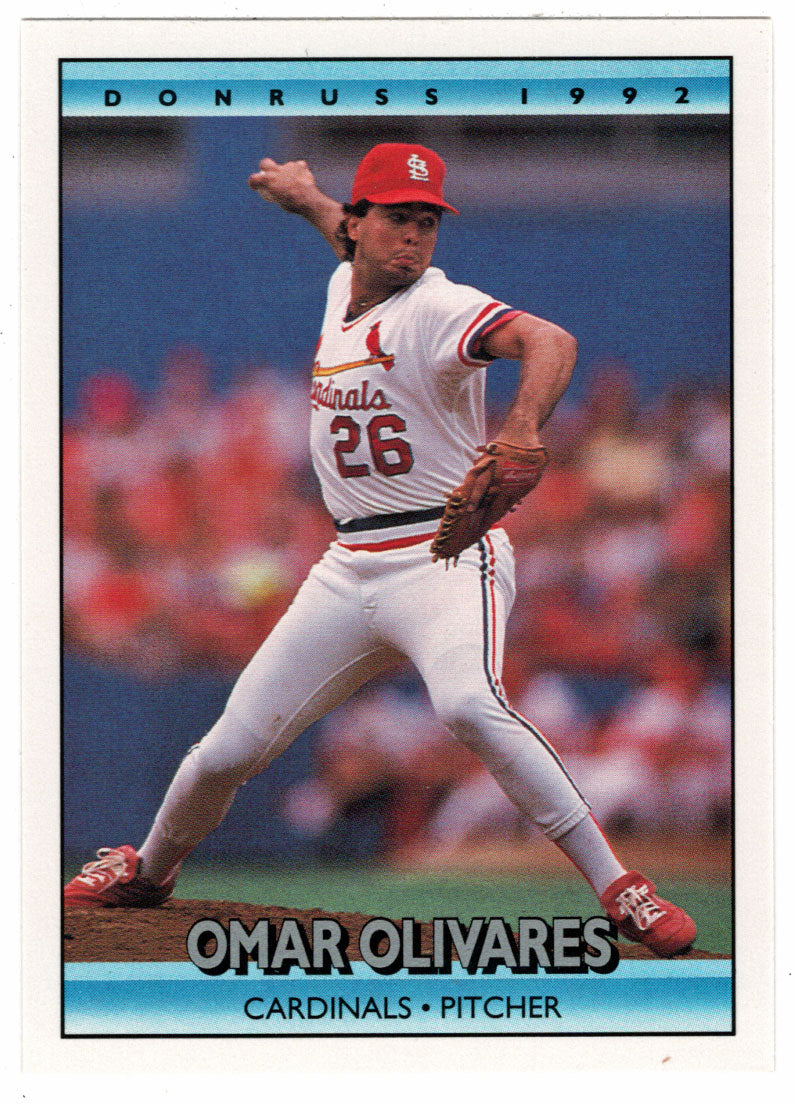 Omar Olivares - St. Louis Cardinals (MLB Baseball Card) 1992 Donruss # 481 Mint