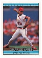 Omar Olivares - St. Louis Cardinals (MLB Baseball Card) 1992 Donruss # 481 Mint