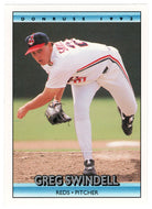 Greg Swindell - Cleveland Indians (MLB Baseball Card) 1992 Donruss # 483 Mint