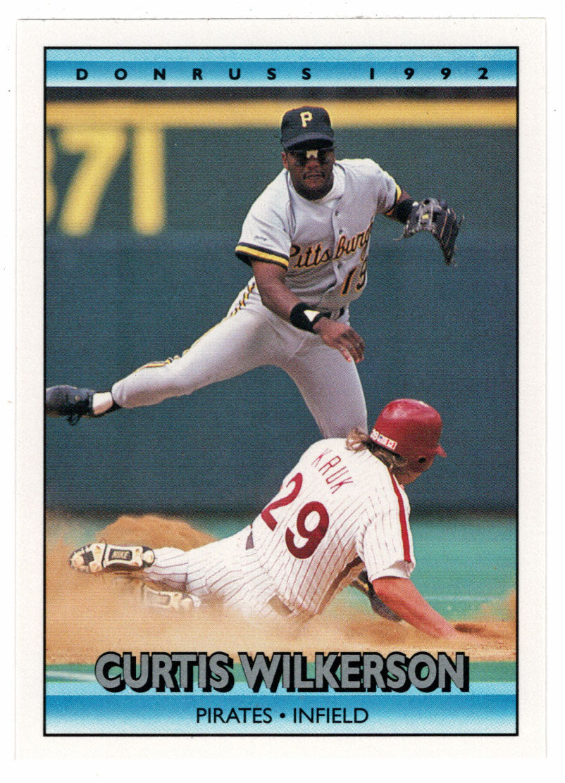 Curtis Wilkerson - Kansas City Royals (MLB Baseball Card) 1992 Leaf Bl –  PictureYourDreams