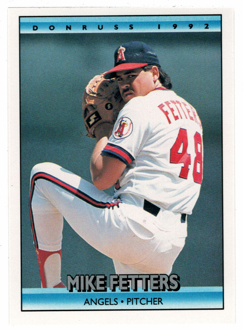 Mike Fetters - California Angels (MLB Baseball Card) 1992 Donruss # 491 Mint