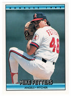 Mike Fetters - California Angels (MLB Baseball Card) 1992 Donruss # 491 Mint