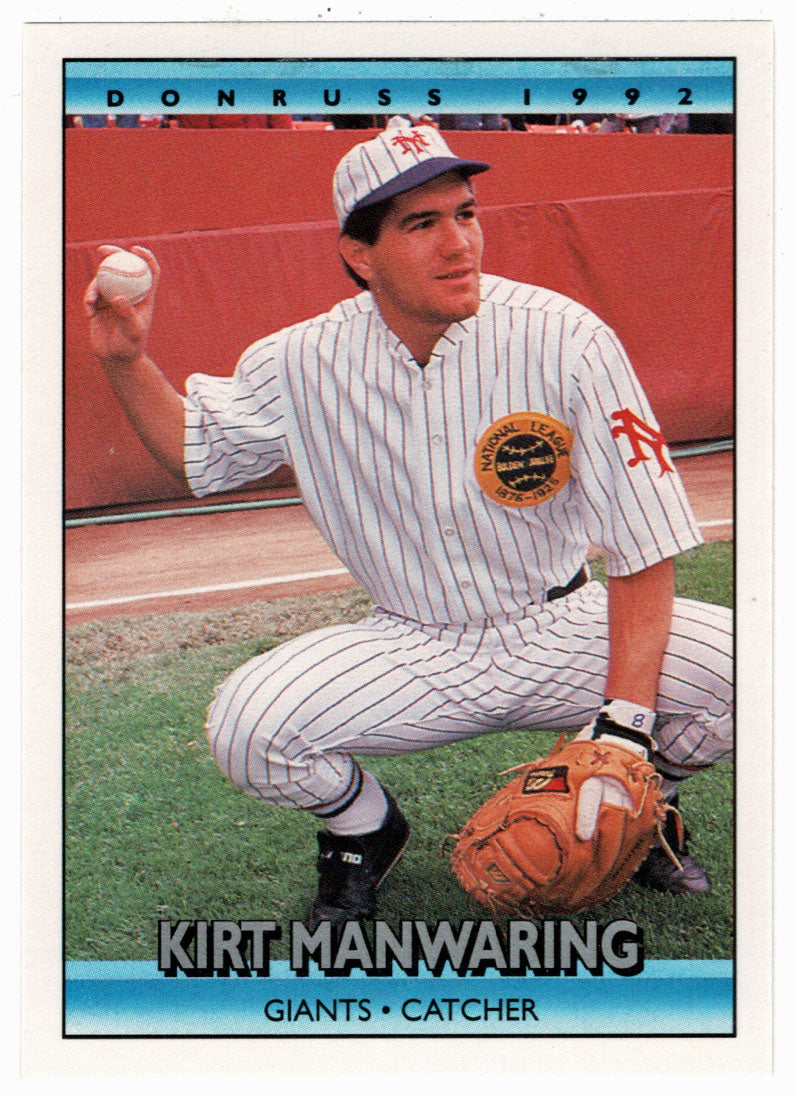 Kirt Manwaring - San Francisco Giants (MLB Baseball Card) 1992 Donruss # 494 Mint