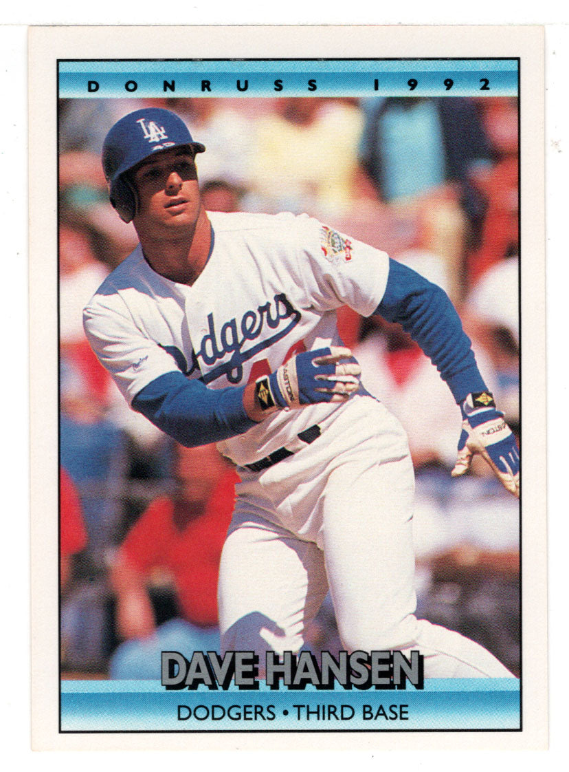 Dave Hansen - Los Angeles Dodgers (MLB Baseball Card) 1992 Donruss # 506 Mint