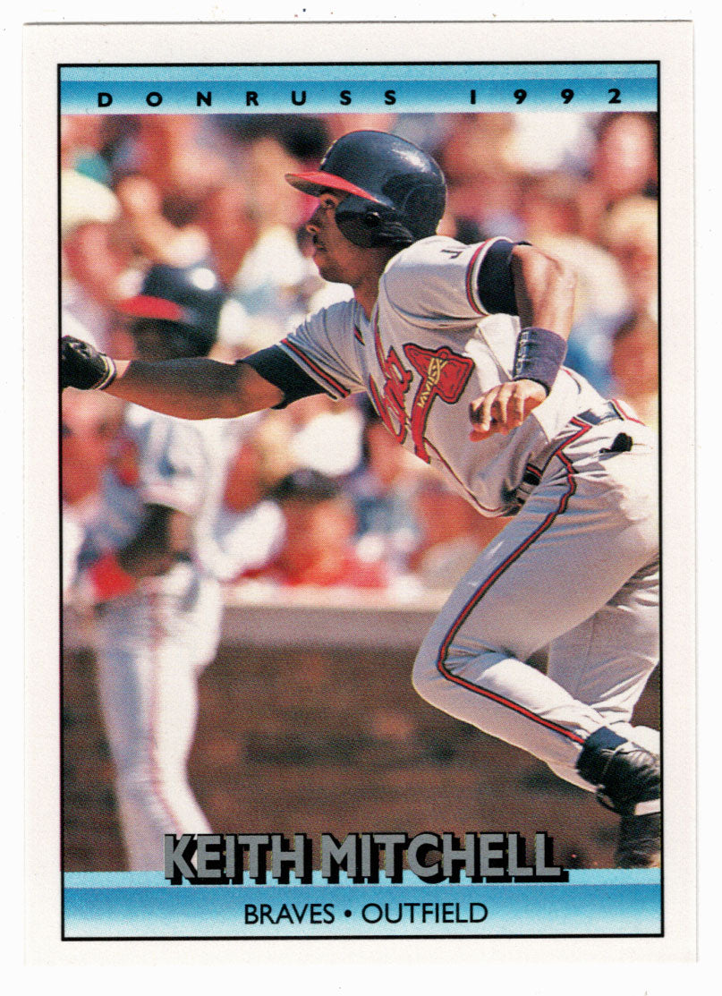 Keith Mitchell - Atlanta Braves (MLB Baseball Card) 1992 Donruss # 508 Mint
