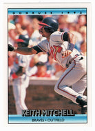 Keith Mitchell - Atlanta Braves (MLB Baseball Card) 1992 Donruss # 508 Mint
