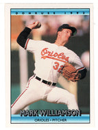 Mark Williamson - Baltimore Orioles (MLB Baseball Card) 1992 Donruss # 511 Mint