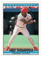 Milt Thompson - St. Louis Cardinals (MLB Baseball Card) 1992 Donruss # 513 Mint