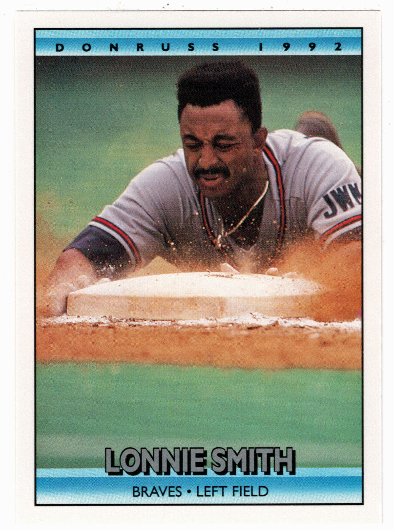 Lonnie Smith - Atlanta Braves (MLB Baseball Card) 1992 Donruss # 517 Mint